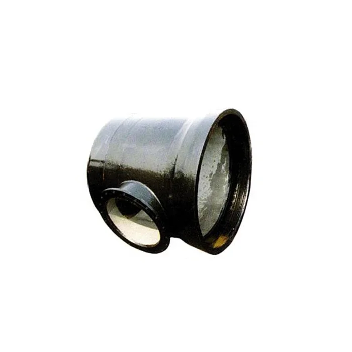 ISO2531 EN545,EN598,BS4772 Ductile Cast Iron Socket-Spigot Tee with Flange Branch