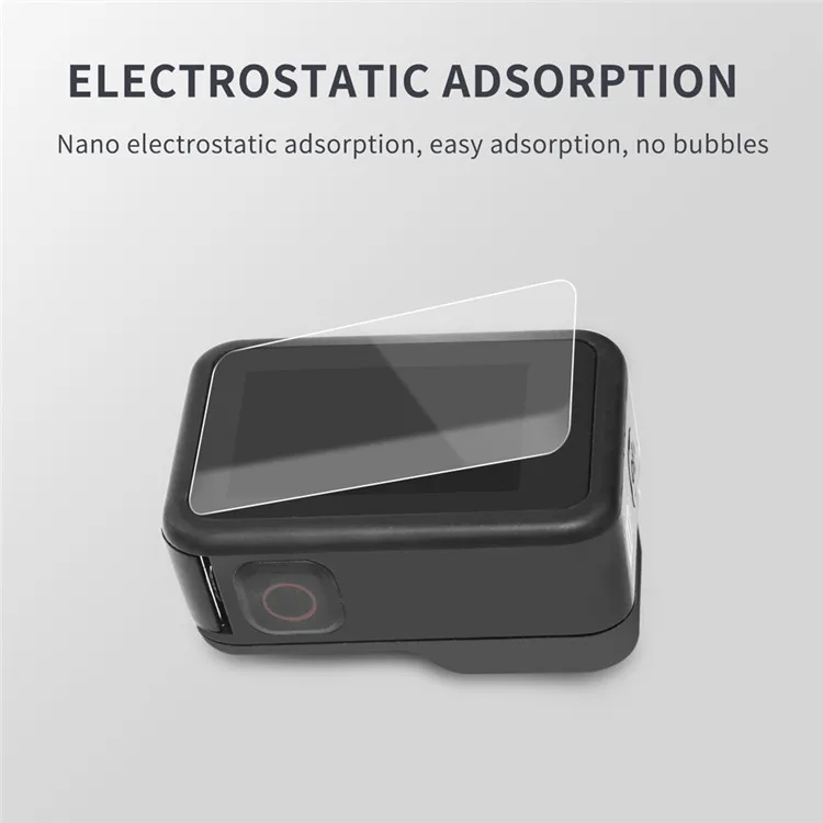 Защитная пленка для экрана Gopro Hero 8 3 в 1 ЖК-экрана с защитой от отпечатков пальцев камеры Go pro