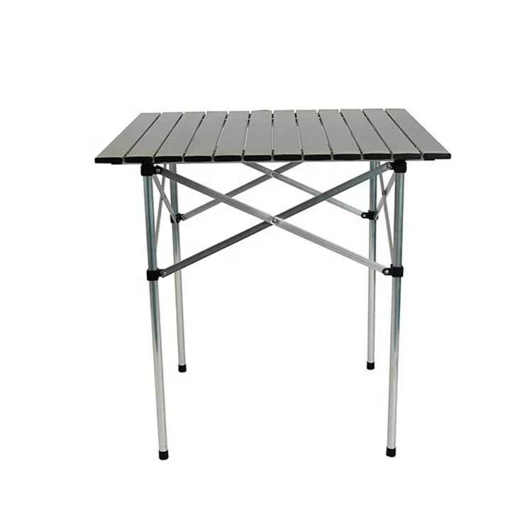 Outdoor portable folding camping table aluminum ultralight folding table