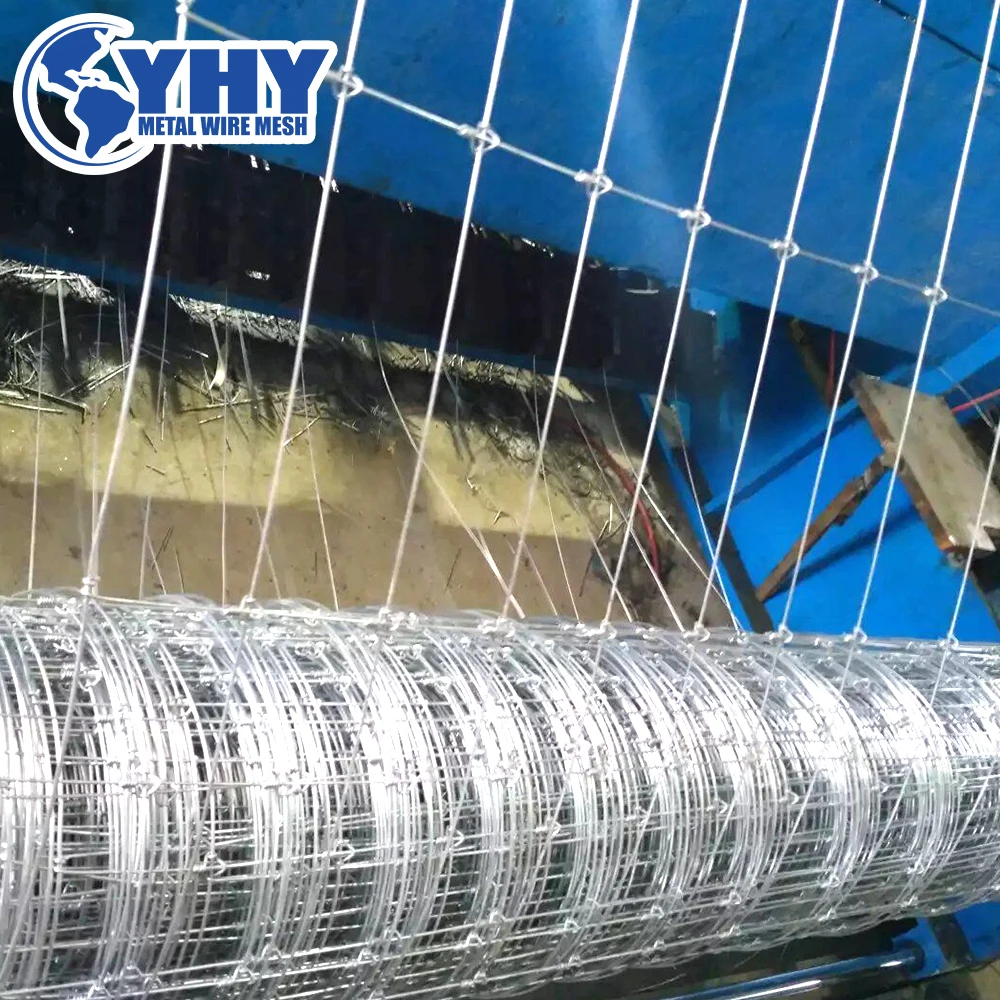 Electro galvanized 30 cm vertical distance Deer Farm Fencing Tight lock fence