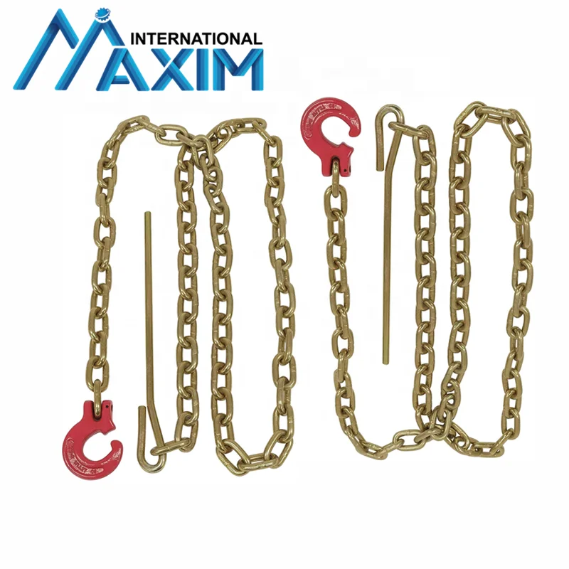 8mm G70 Forestry Logging Choker Chain With Steel Probe