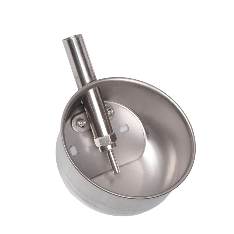 Поилка из нержавеющей стали для свиней, утолщенный автоматический питьевой фонтан для свиней, оборудование для фермы, 304