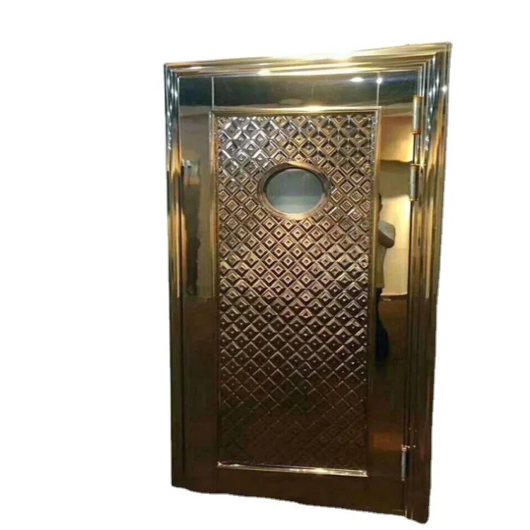 New Style Hot Selling Scratch-Resistant Fireproof Door Surface Ktv Stainless Steel Fire And Soundproof Doors
