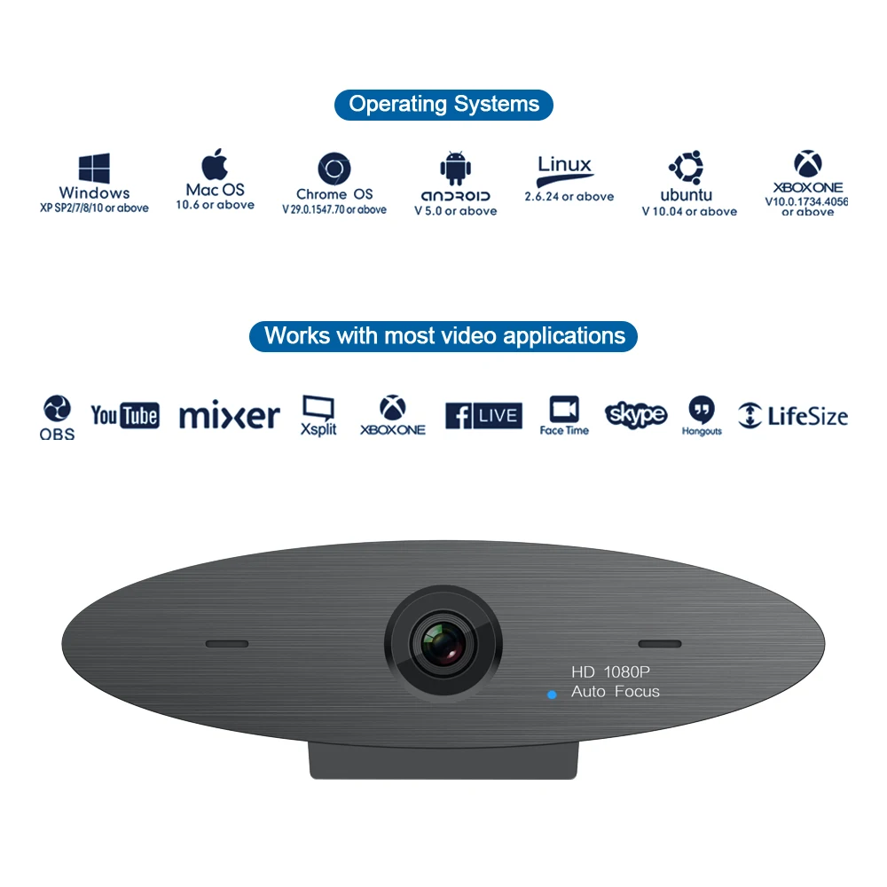 Реальная веб-камера 4K для онлайн школы и встреч USB HD Webcan
