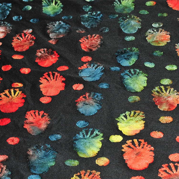 2020 окрашенная Модная трикотажная жаккардовая ткань TR