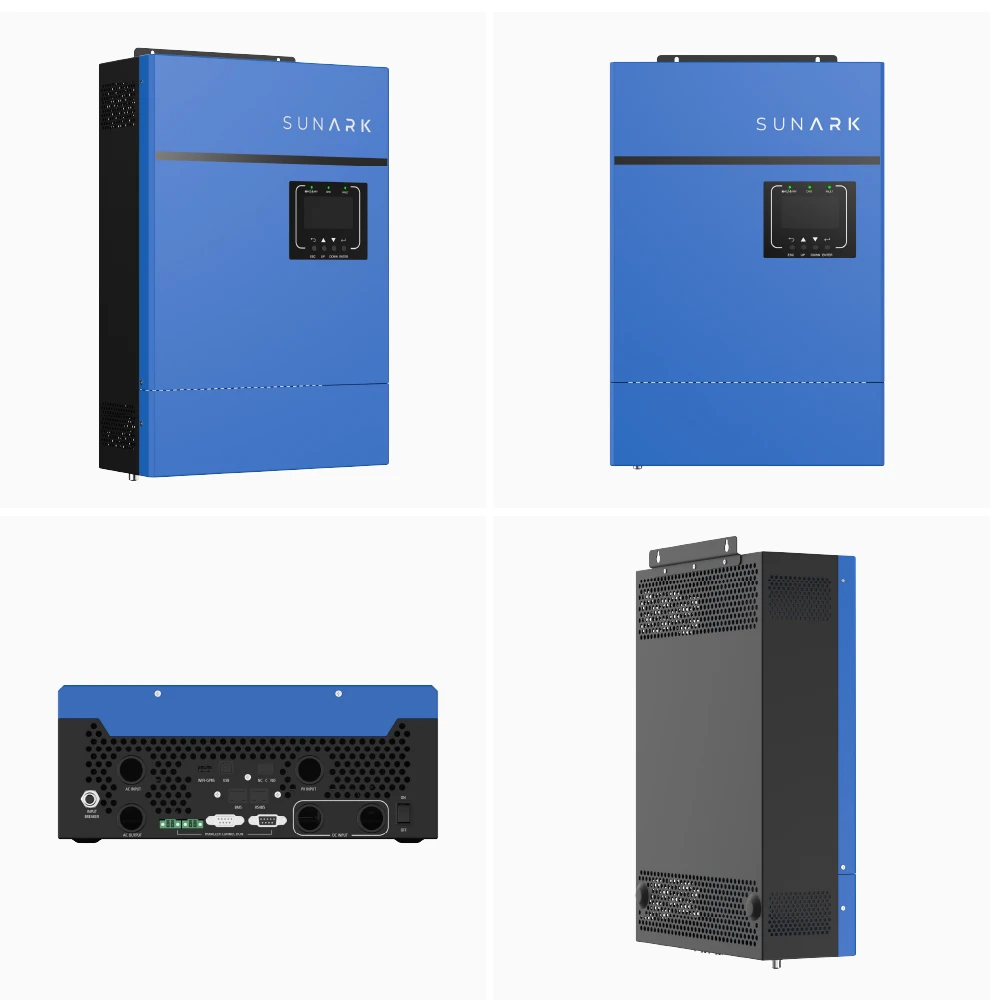 Sunark Renewable Energy Solar Power Inverter 3Kw 48V Hybrid Off Grid Solar Pv Inverter For Solar Panel System