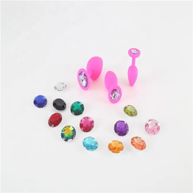 Men Sex Toys Pussy Pink Anal Plug Set,Jewelry Butt Plugin