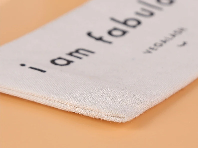 Plain Travel Cosmetic Makeup Bag Sunglasses Toiletry Wallet Canvas Pouch With Zipper Without Logo