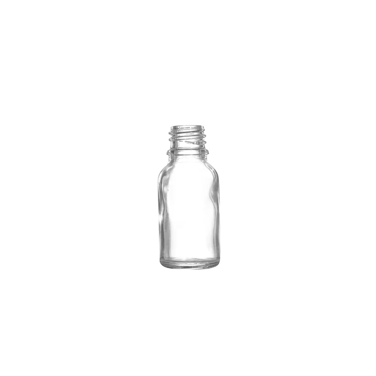 Fast shipment stock 15ml clear dropper bottle essential oil glass bottle for tincture