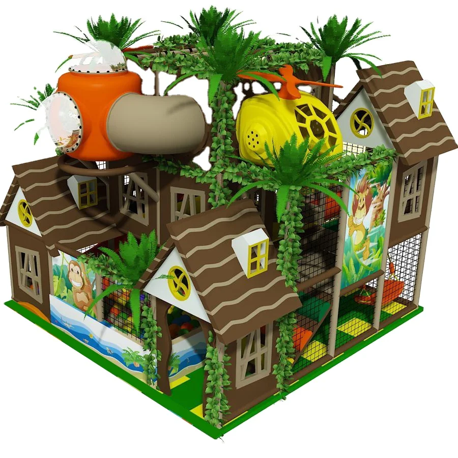 Toddler Indoor Play Game Kids Playground Indoor Area for Restaurant Corner Play set