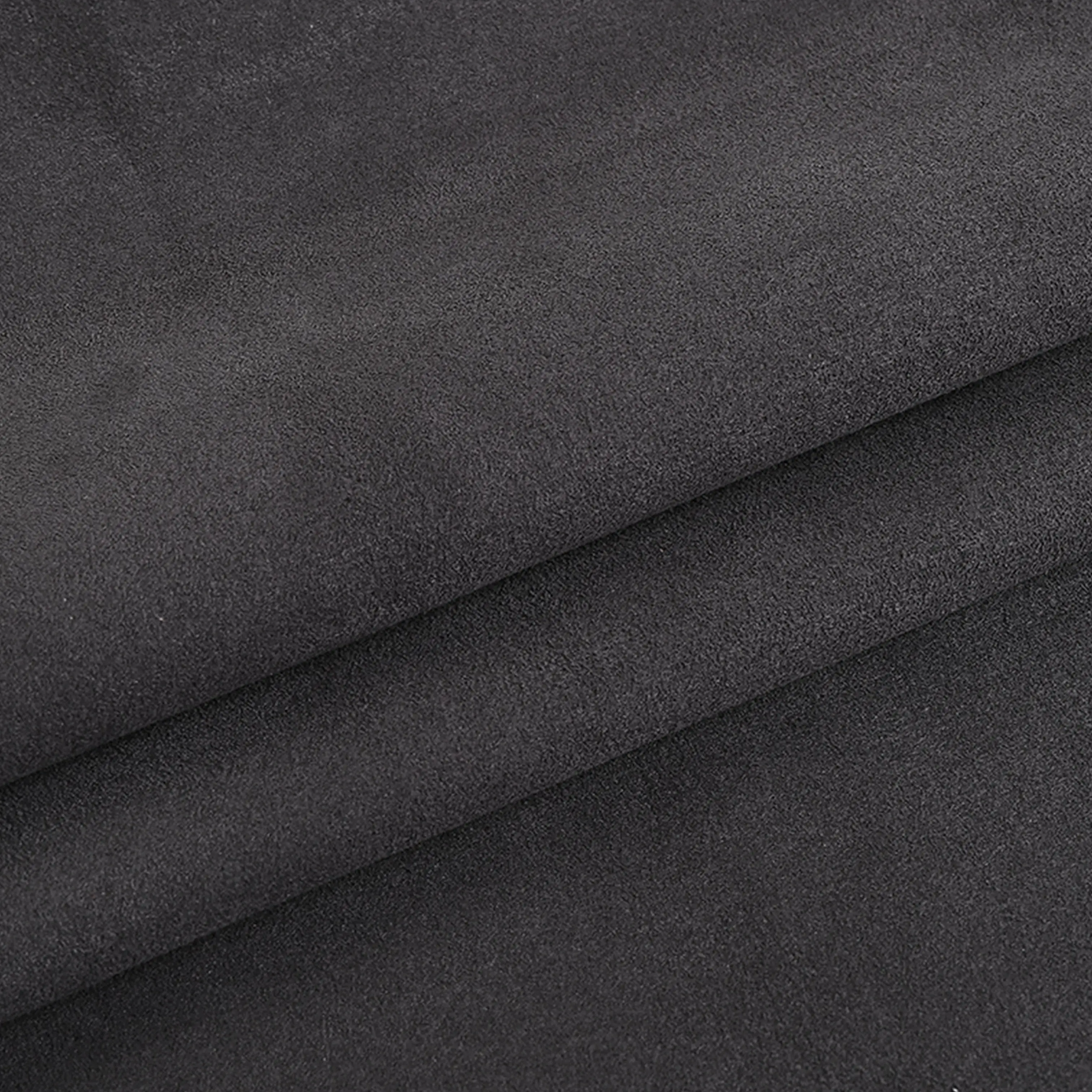 1.2mm Cost-effective Shoe Making Materials Double Side Suede Microfiber Synthetic Leather For Any Shoes