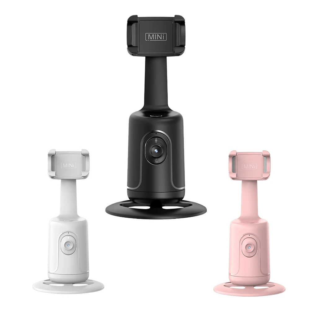2023 Portable Smart Selfie Stick Mobile 360 Gimbal Phone Ai Auto Face Tracking Camera Gimbal Stabilizer Selfie Stick tripod