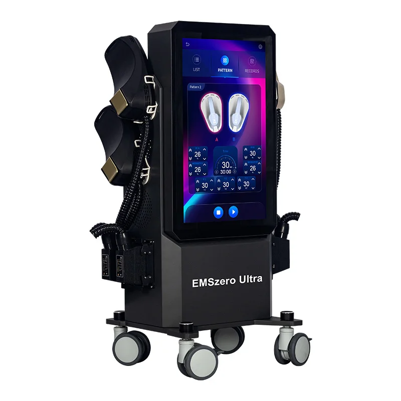 Vertical large screen ems electro muscle stimulation EMShaping ems muscle stimulator suit