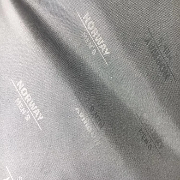 Emboss Print 190T Taffeta Lining Fabric for Jacket Suit Garment Apparel Coat Pocket