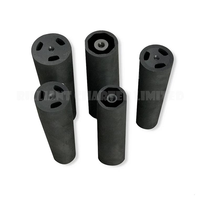 Various sizes Graphite materials Mould Parts machining tube furnace