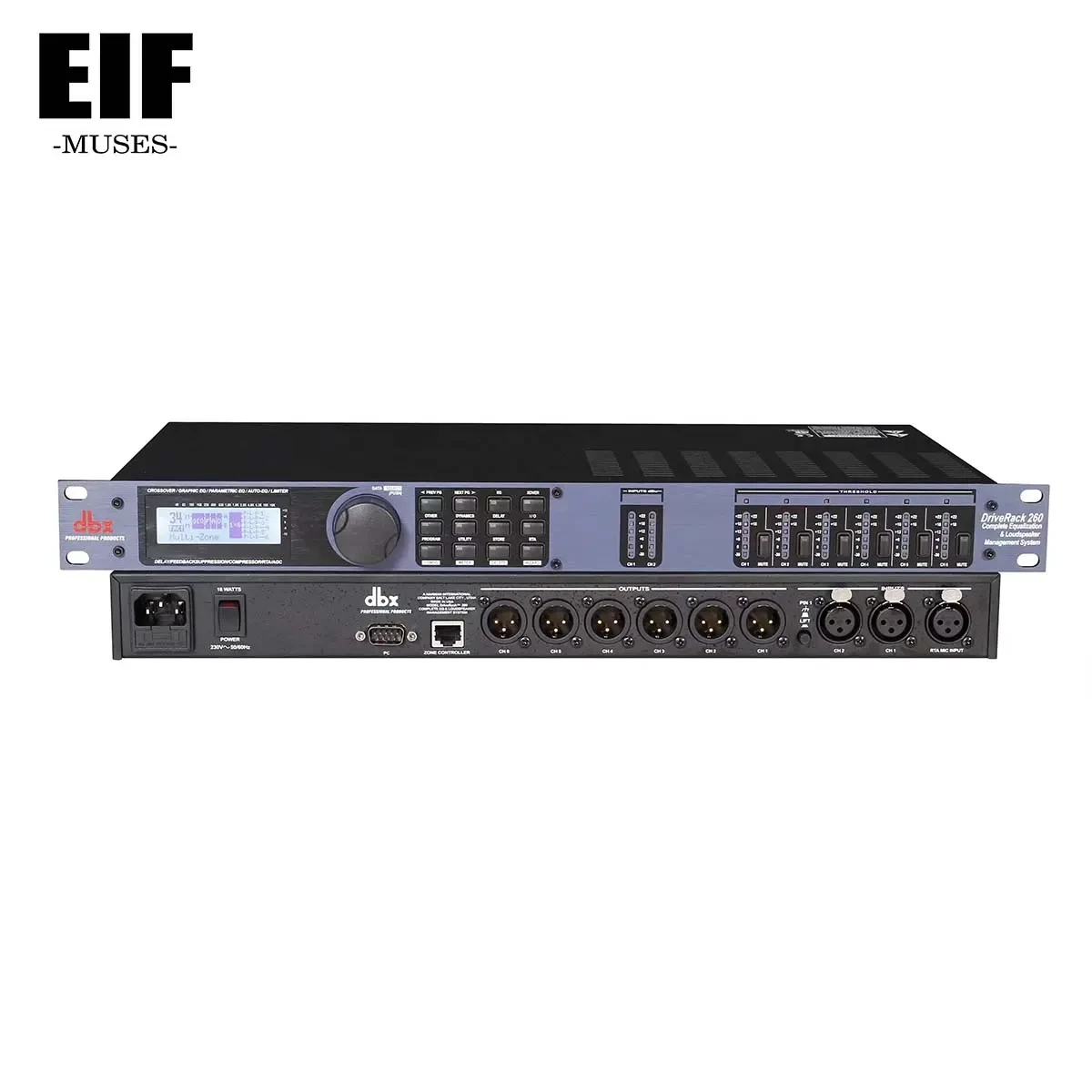 PA2/260/360 DriveRack аудио эффекты процессор цифровой управление динамик Профессиональный