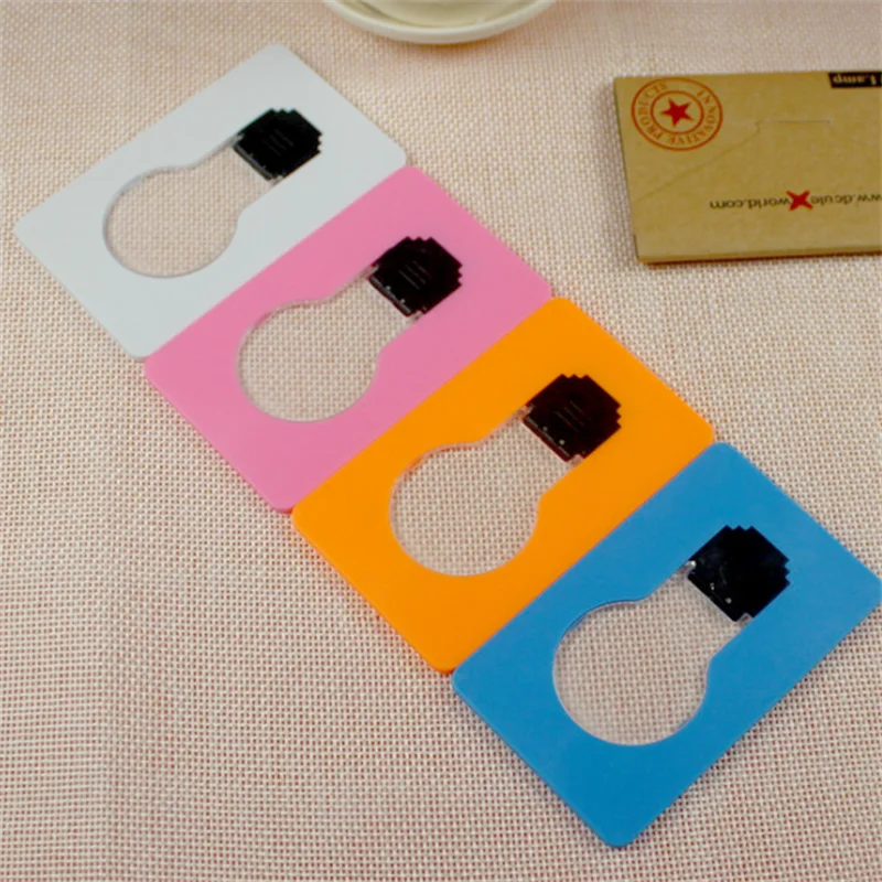 Lelyi Portable Wallet Card light Pocket LED Card Creative Night Light Lamp