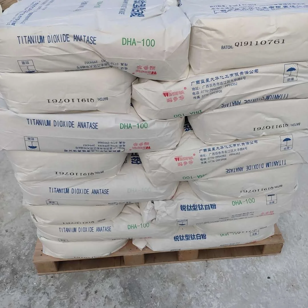Blue star Anatase type tio2 Titanium dioxide DHA100 Cheap high quality titanium dioxide Tio2 high quality