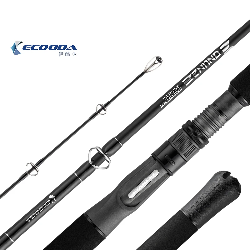 Ecooda EEJR Order Only Low MOQ Jigging Rod Spinning Heavy Rod 20KG Drag Power Jigging Rods100g-400g jig weight