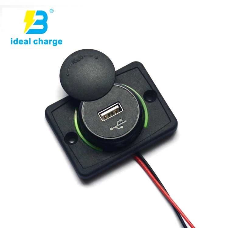  Зарядное устройство для автомобиля лодки с одним usb-портом 24 В 2 4 А