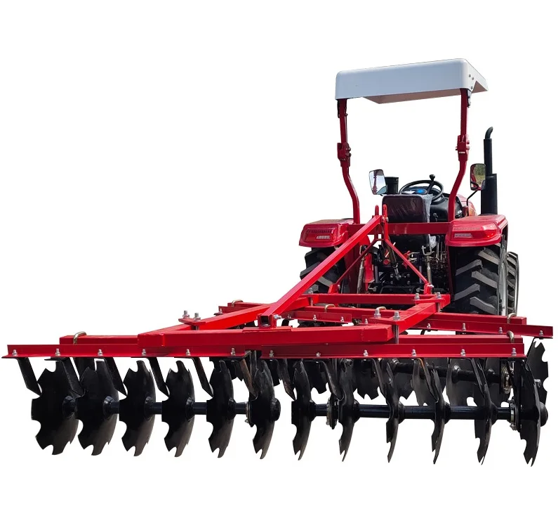 50HP   60HP   4wd farm tractor with disc harrow  High Quality Agricultural machinery farm tractor 4x4 70hp