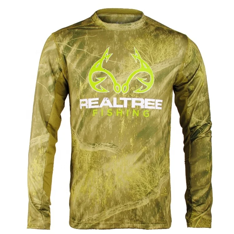 OEM polyester Quick Dry desert camo combat shirt fishing camo t shirt frost hunting camo digital long sleeves t shirt