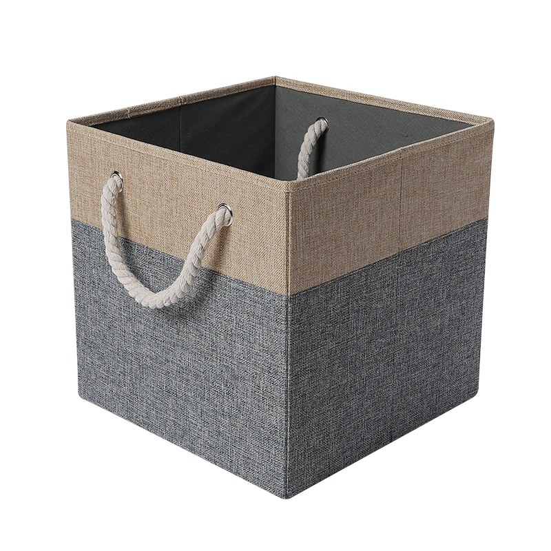 Amazon Hot Sale Fabric Storage Boxes Folding Clothes Storage Boxes Shoe Organizers for Kids