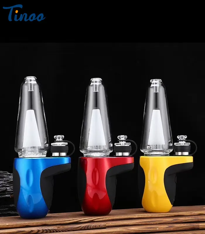 
Latest Dabcool W2 Electronic hookah Dry Herb Wax Concentrate Shatter water glass Pipe cheap price 