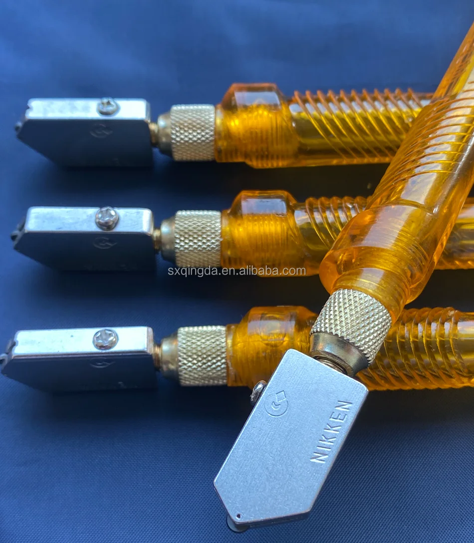 factory direct sale tokyo japan glass cutter  Nikken  Glass Cutter  head iron handle  cutter for glass