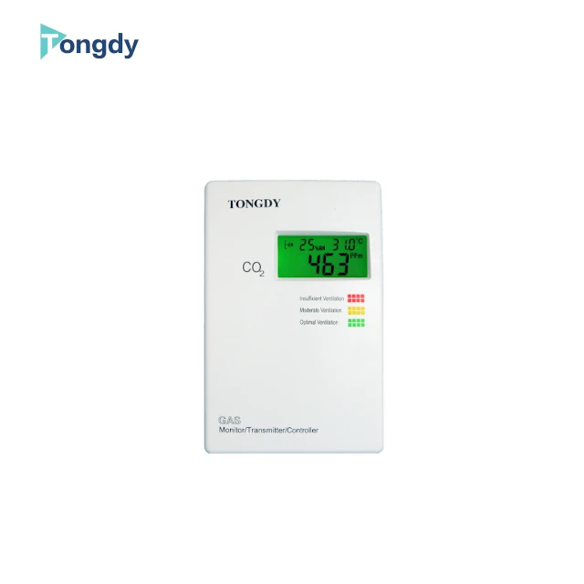 Tongdy G01-CO2 carbon dioxide detector/CO2 gas analyzer with CO2 NDIR sensor 0~5,000ppm Modbus RS485