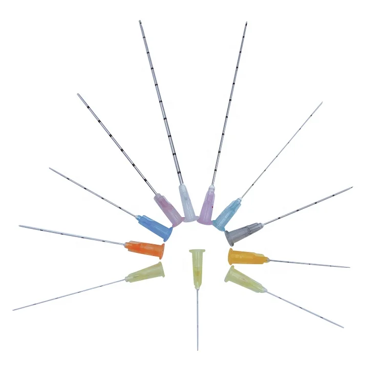 
ISO одобренные тупые иглы для заполнения микроинъекций 27 г 38 мм 