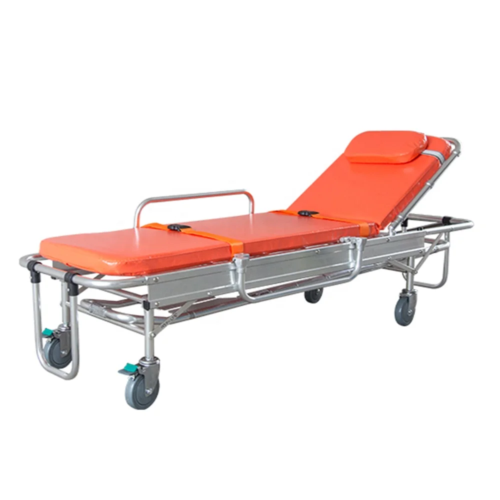 Aluminum Alloy Medical Stretcher Ambulance Used For Carrying Patient