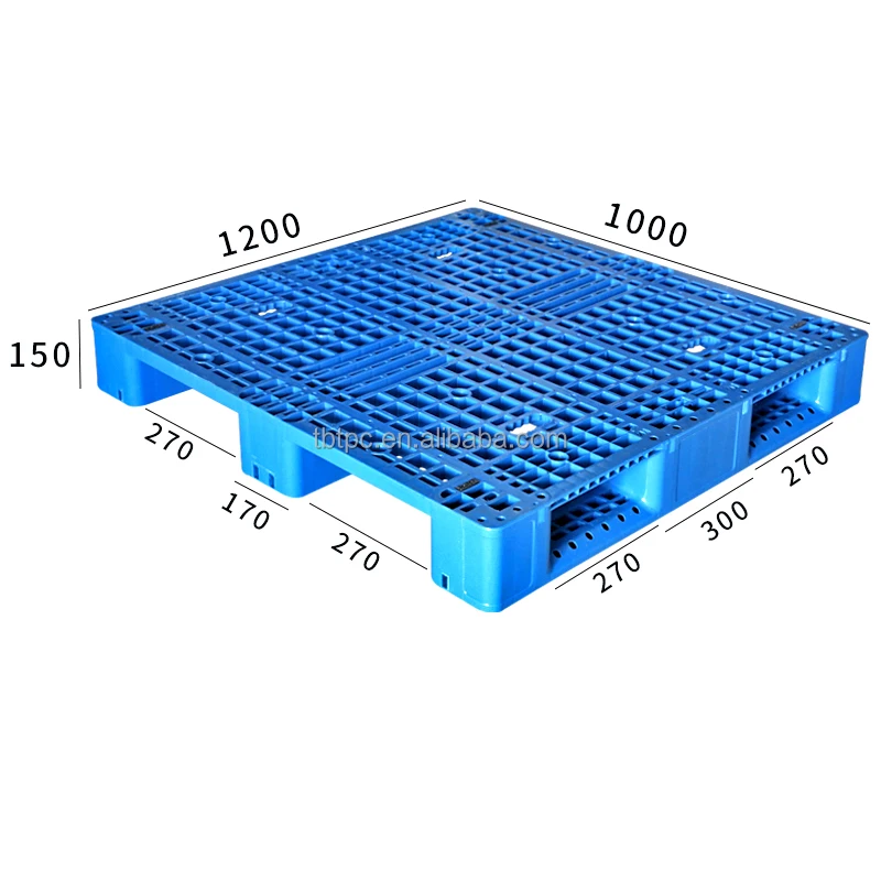 1200x1000mm Prime Hdpp Steel Reinforced Plastic Pallet Heavy Duty Pallet Plastic