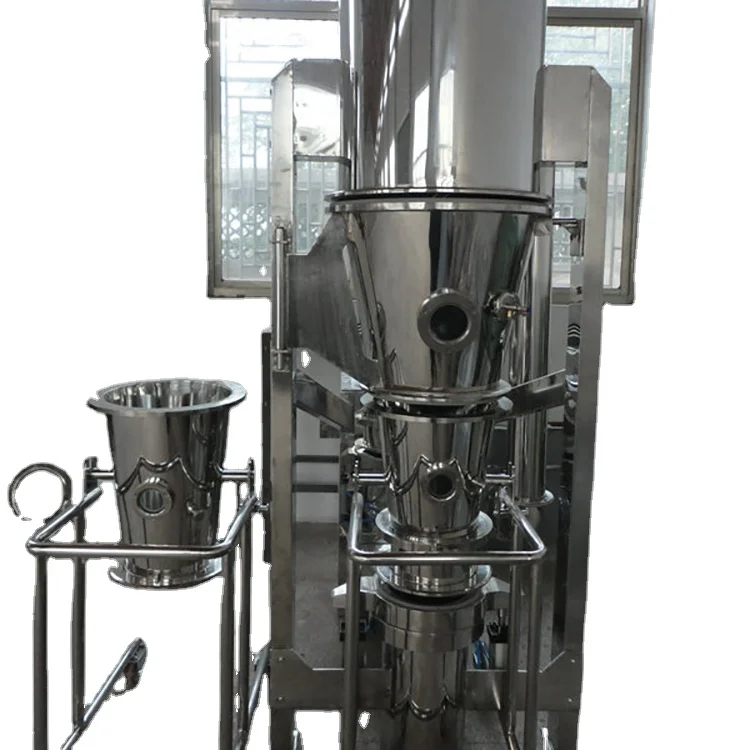 
5kg fluid bed dryer industrial used fluid bed dryer for granule and powder material 