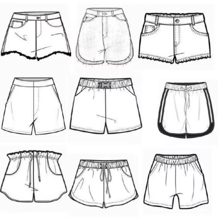 Oem Odm Clothing Manufacturer Clothes Design Custom Made Women Pants Women Trousers Customize Women Shorts