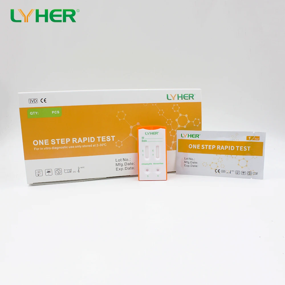 Gonorrhea Antigen  One Step Test Kit Rapid Diagnostic