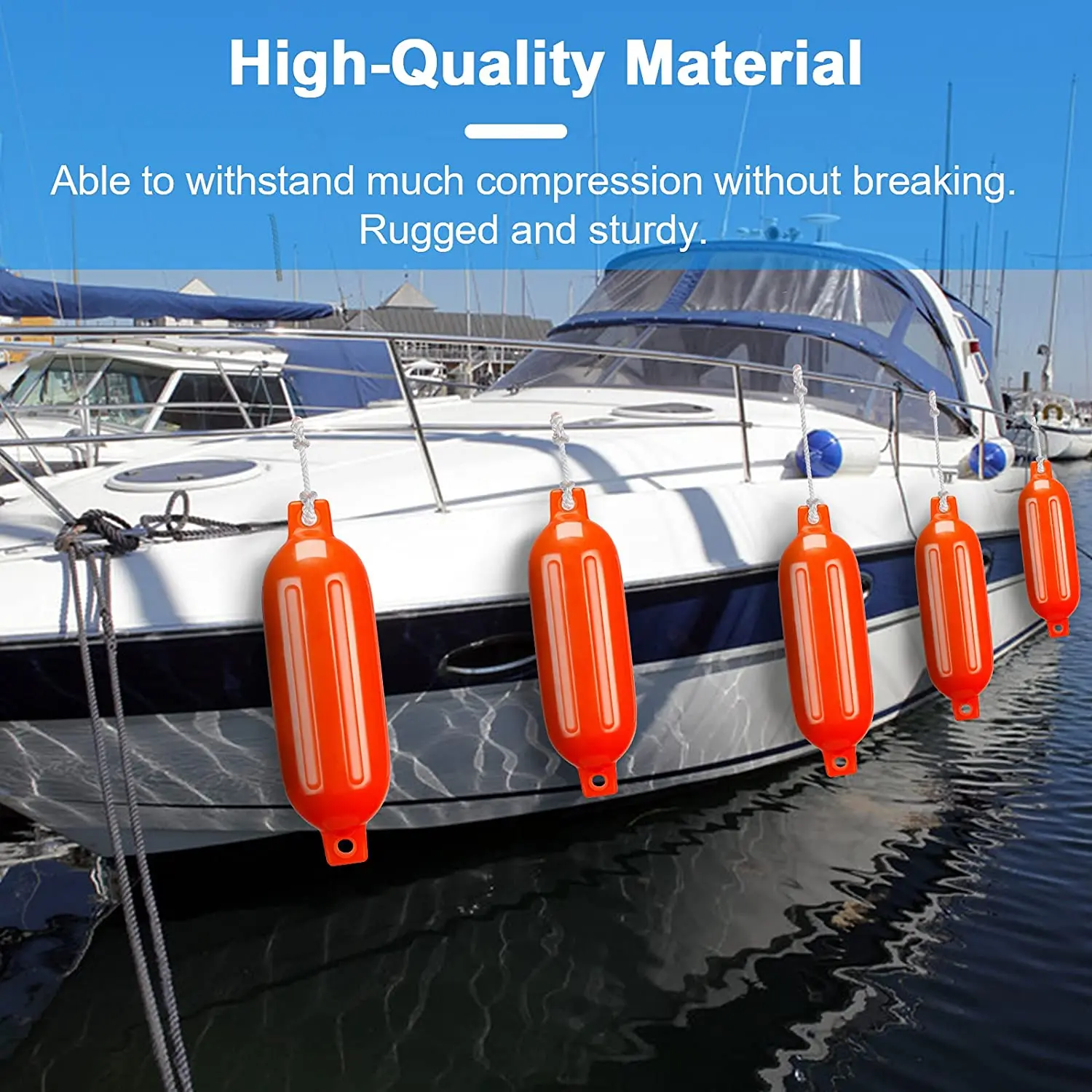 GREAT FAST watersport wakeboard Boat Fender Round Anchor Buoy Dock Bumper Ball Inflatable Vinyl Shield Protection Mooring Buoy