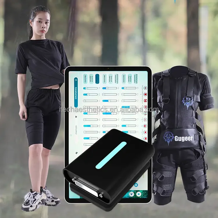 Private EMS System Electric Muscle Stimulation Training Suit Wireless for EMS Training Home Use