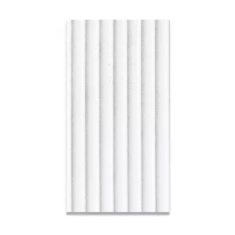 Popular Corrugation Tile groove stone wall flexible panel for house decoration Line textured wall flexible stone