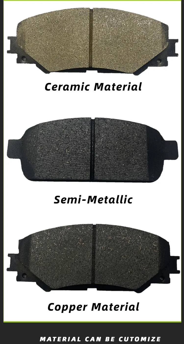 corolla brake pads custom cheap wholesale price best ceramic brake pads brand For Ford Toyota Audi BMW VW