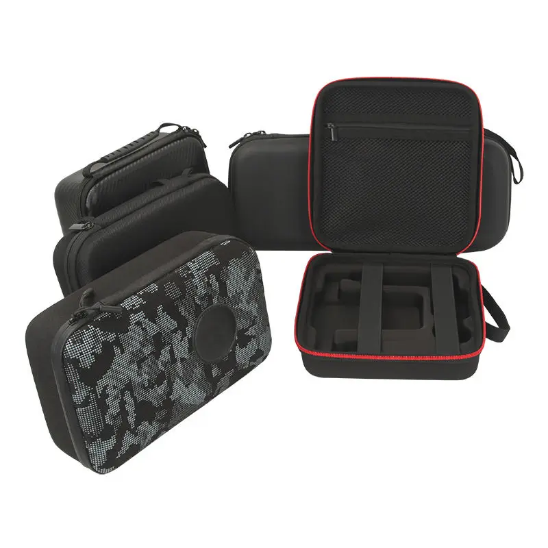 Eva Case Travel Portable Custom Storage Carry Foam Hard Shell With Zipper Zip Carrying EVA Bag with Cut-outs Eva Case