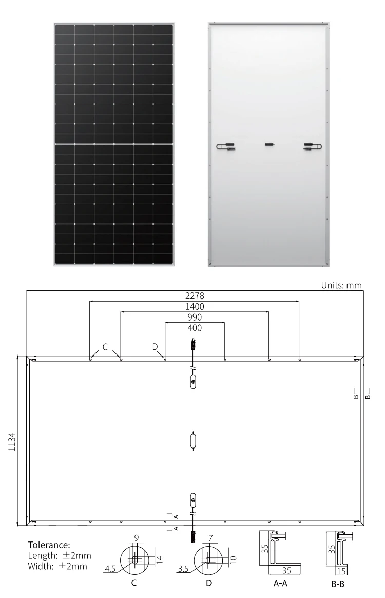 TOP 1 brand monocrystalline solar panels longi solar module hi mo 5 6 7 longi solar panel 540w 545w 550w 555w 560w