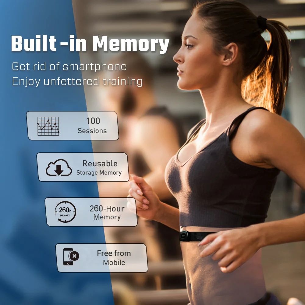 
Shanren Beat 20 ECG Heart Rate Monitor High Accuracy ECG Fitness Tracker Fitness Chest Strap 