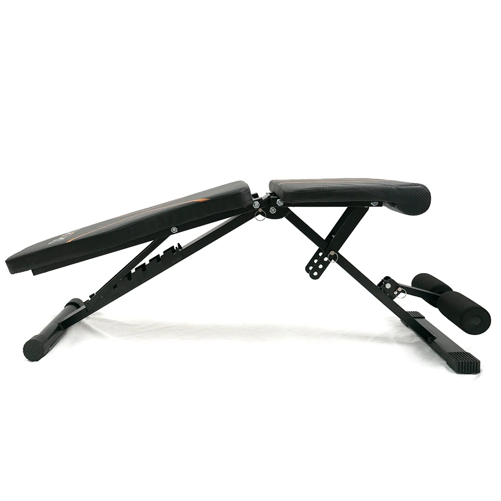 
Rising Wholesale Training Gym Foldable Fitness Incline And Decline Adjustable Weight Lifting Dumbbell Bench 