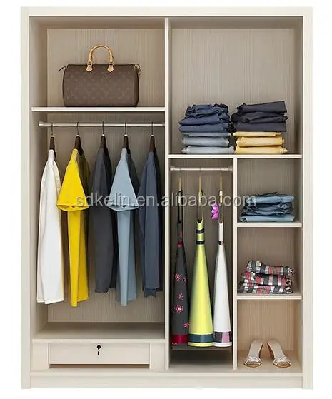 cheap price modern wooden sliding wardrobe