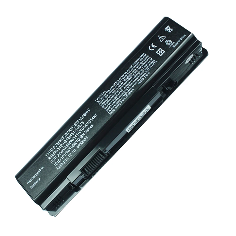 11.1V 5200mAh A840 Laptop Battery for DELL Inspiron 1410 PP37L PP38L Vostro A840 Vostro A860 G069H PC Batteries