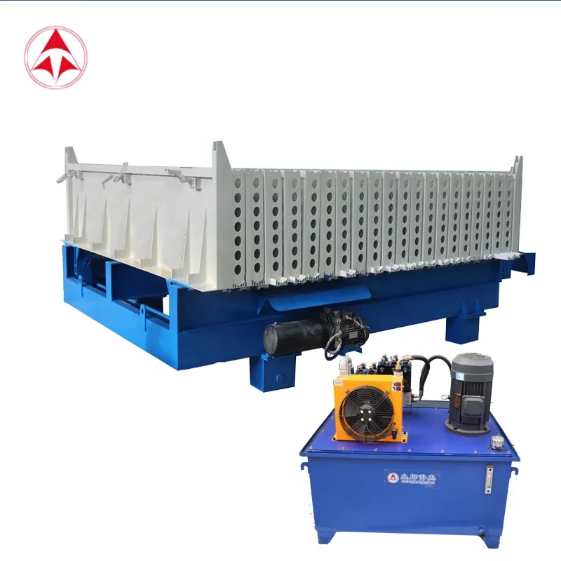 prefabricated house concrete building machine for roof Precast concrete paving slabs molding machine