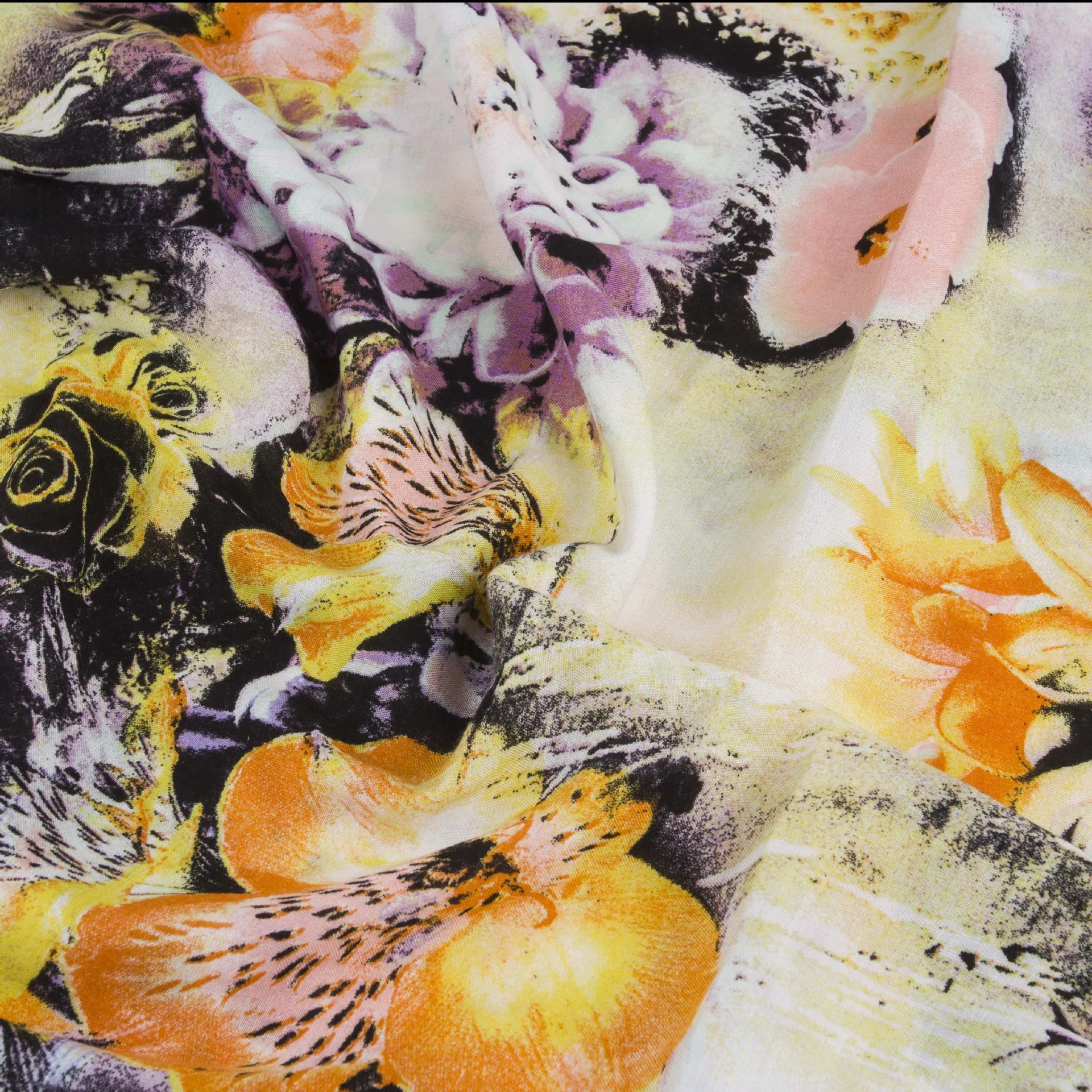 NO MOQ oeko-tex High Quality Fabric Digital Printed 150g 100% Printed Rayon Fabric for Super Soft Lady Dress