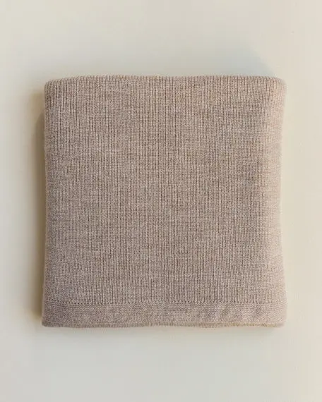 Knitted Baby Blanket 100% Cotton Baby Towels And Blankets Customized merino wool blanket
