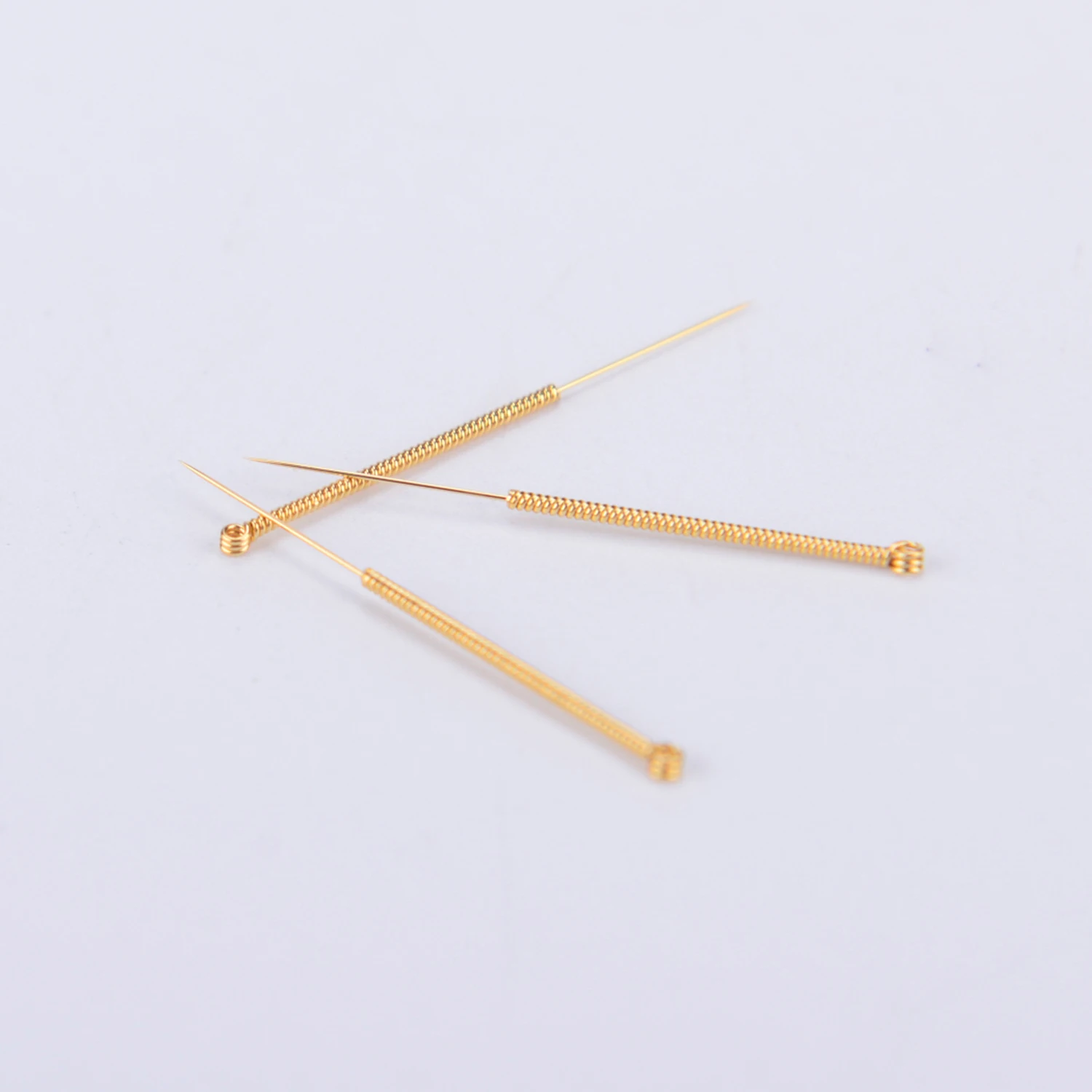 Disposable Sterile Individual Dialysia Paper Package Full Gold Plated Acupuncture Needles